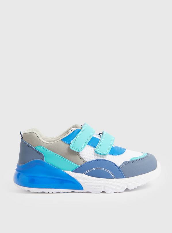 Blue Retro Style Chunky Trainers  8 Infant